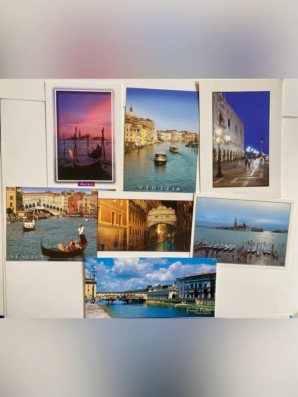 Italy Postcard Bundle - 22 Italy, Venice, Tuscany, Rome Postcards New